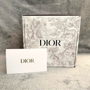 Dior Elegant Toile de Jouy Gift Box with Card